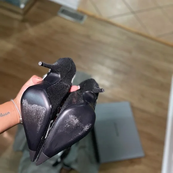 Balenciaga Black Over-the-Knee Boots - Picture 3 of 4